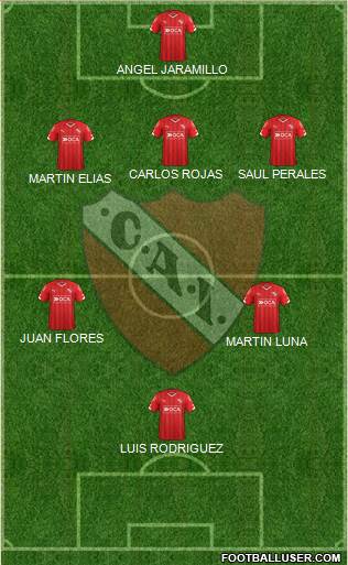 Independiente Formation 2016