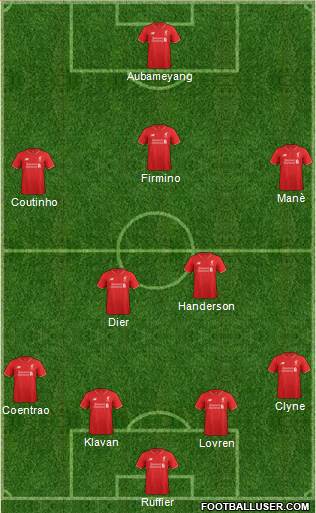 Liverpool Formation 2016