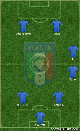 Italy Formation 2016