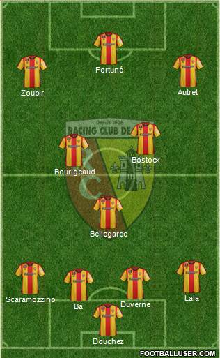 Racing Club de Lens Formation 2016
