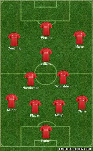 Liverpool Formation 2016