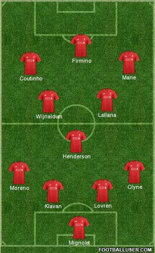 Liverpool Formation 2016