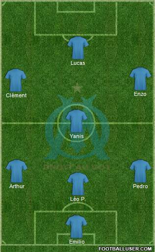 Olympique de Marseille Formation 2016