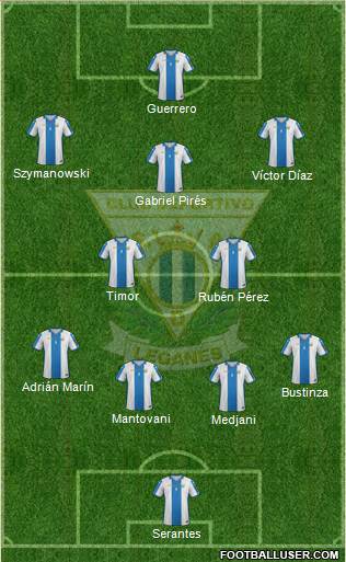 C.D. Leganés S.A.D. Formation 2016