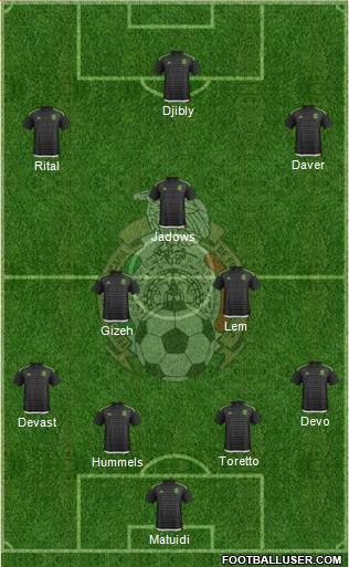Mexico Formation 2016
