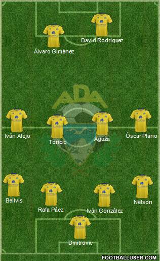 A.D. Alcorcón Formation 2016