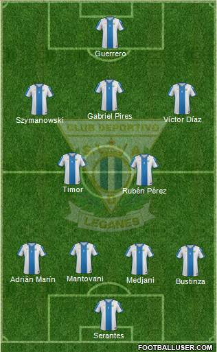 C.D. Leganés S.A.D. Formation 2016