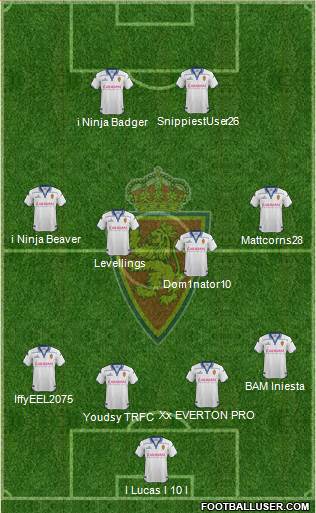 R. Zaragoza S.A.D. Formation 2016