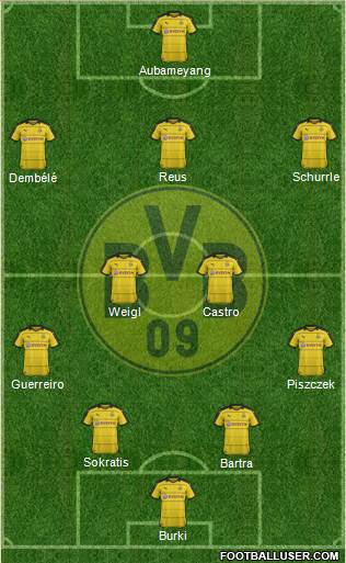 Borussia Dortmund Formation 2016