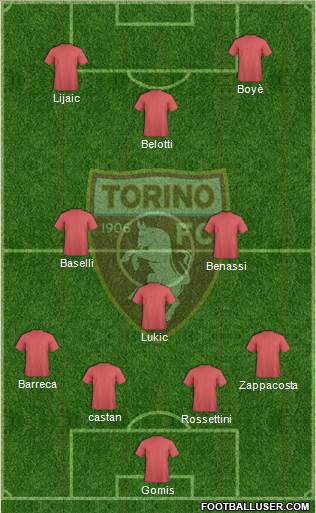 Torino Formation 2016