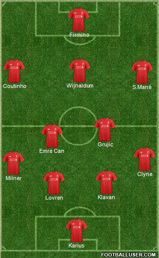 Liverpool Formation 2016