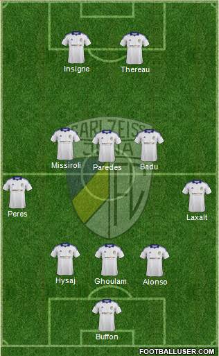 FC Carl Zeiss Jena Formation 2016