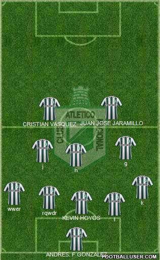 CDC Atlético Nacional Formation 2016
