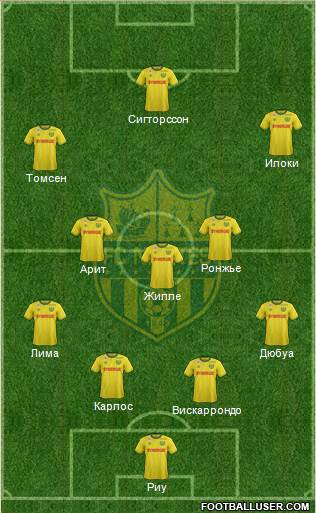 FC Nantes Formation 2016
