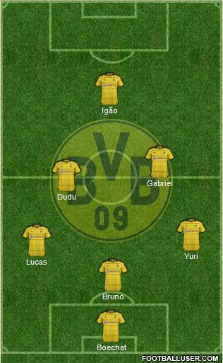 Borussia Dortmund Formation 2016
