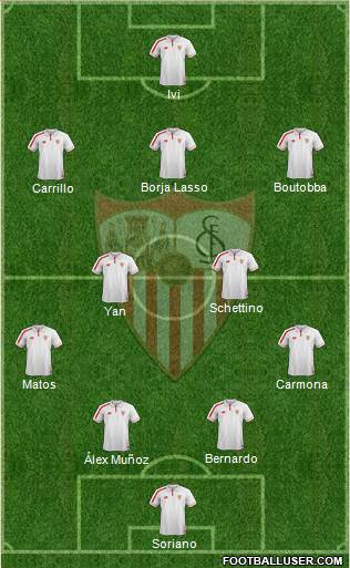 Sevilla F.C., S.A.D. Formation 2016