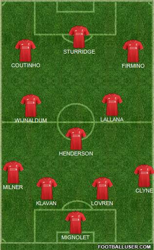Liverpool Formation 2016