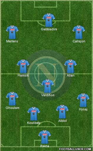 Napoli Formation 2016