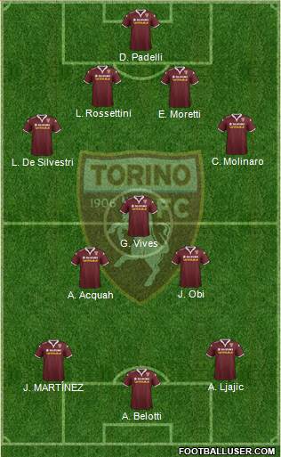 Torino Formation 2016