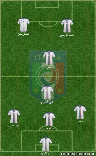 Italy Formation 2016