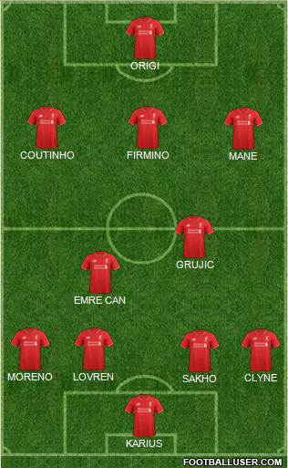 Liverpool Formation 2016