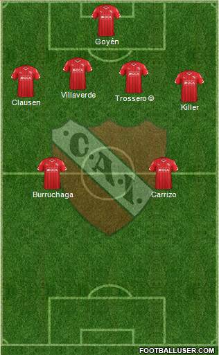 Independiente Formation 2016
