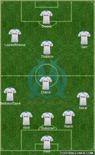 Olympique de Marseille Formation 2016