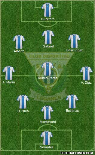 C.D. Leganés S.A.D. Formation 2016