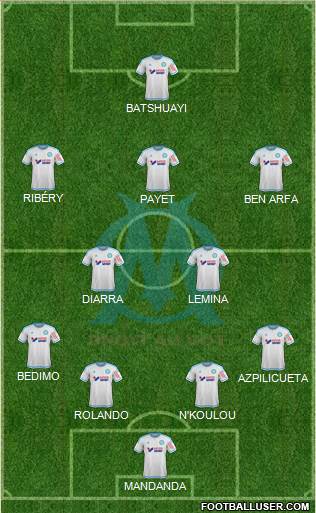 Olympique de Marseille Formation 2016