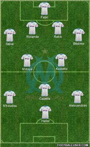 Olympique de Marseille Formation 2016