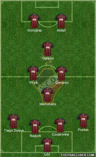 Sporting Clube Olhanense Formation 2016