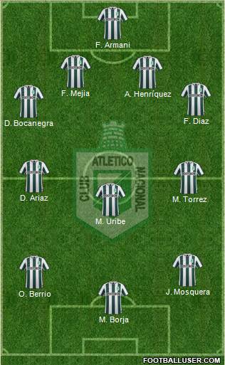 CDC Atlético Nacional Formation 2016