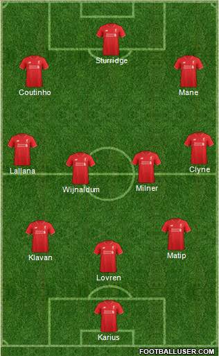 Liverpool Formation 2016