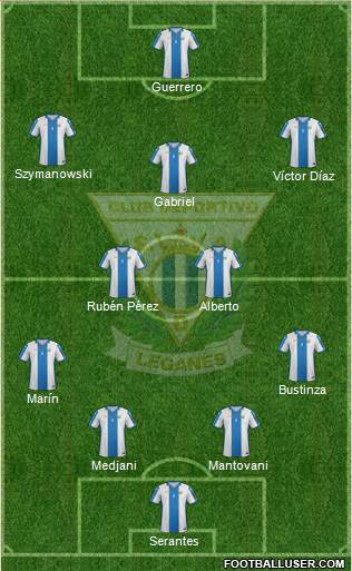 C.D. Leganés S.A.D. Formation 2016