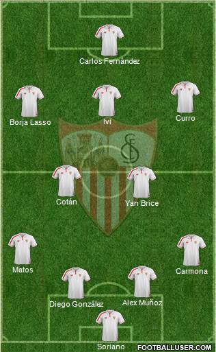 Sevilla F.C., S.A.D. Formation 2016