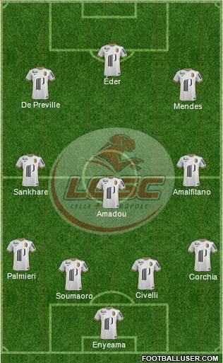LOSC Lille Métropole Formation 2016
