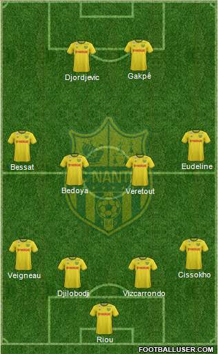 FC Nantes Formation 2016
