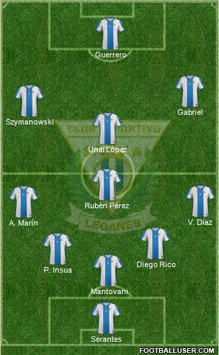 C.D. Leganés S.A.D. Formation 2016