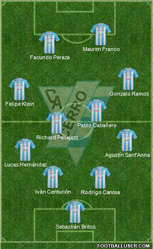 Club Atlético Cerro Formation 2016