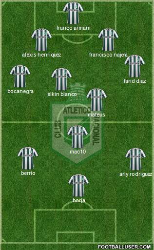 CDC Atlético Nacional Formation 2016