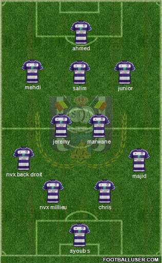 RSC Anderlecht Formation 2016