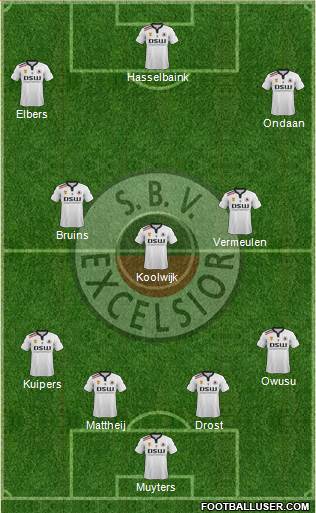 SBV Excelsior Formation 2016