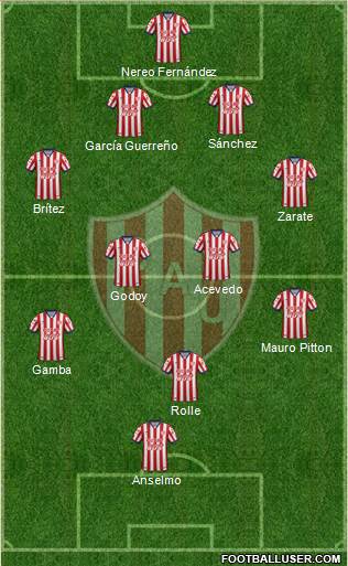Unión de Santa Fe Formation 2016