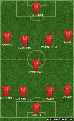 Liverpool Formation 2016