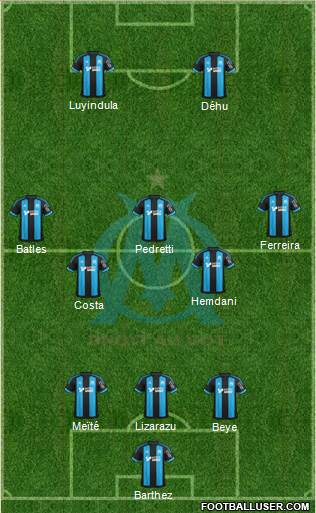Olympique de Marseille Formation 2016
