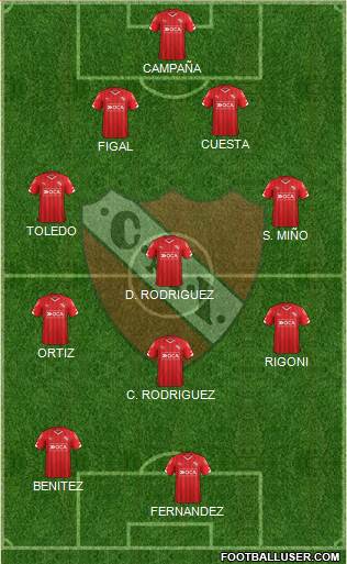 Independiente Formation 2016