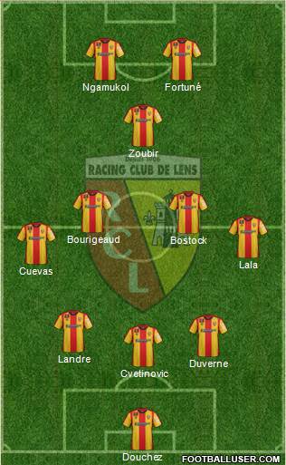 Racing Club de Lens Formation 2016