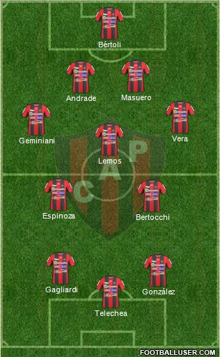 Patronato de Paraná Formation 2016
