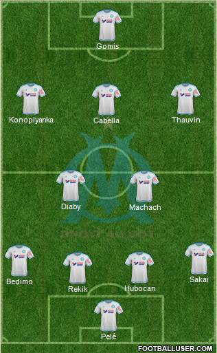 Olympique de Marseille Formation 2016