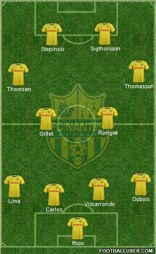 FC Nantes Formation 2016